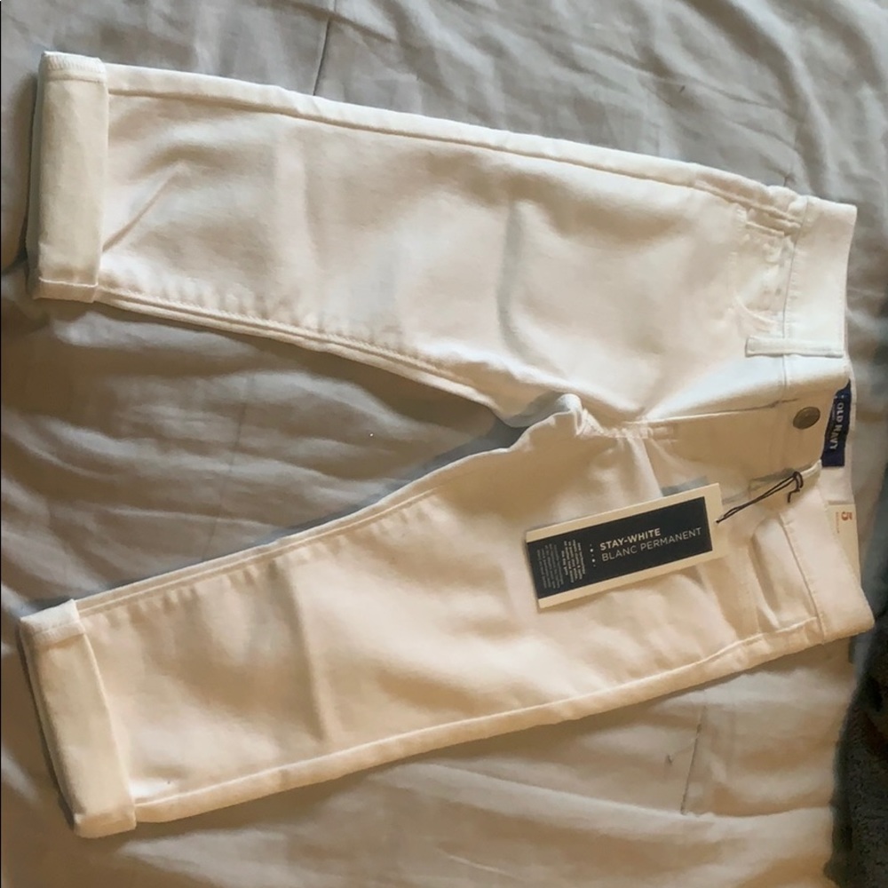 White jeans
